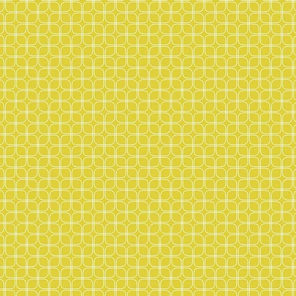 Midsommar Geometric Tiles - Yellow