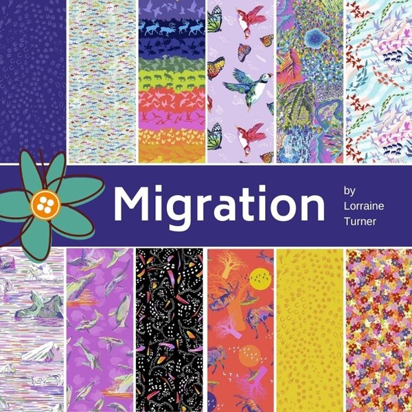 Migration Fat Quarter Bundle | Lorraine Turner | 12 FQs