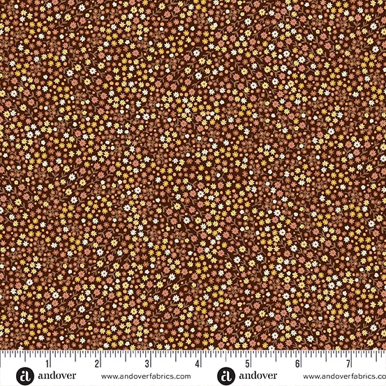 Mini Blooms - Brown