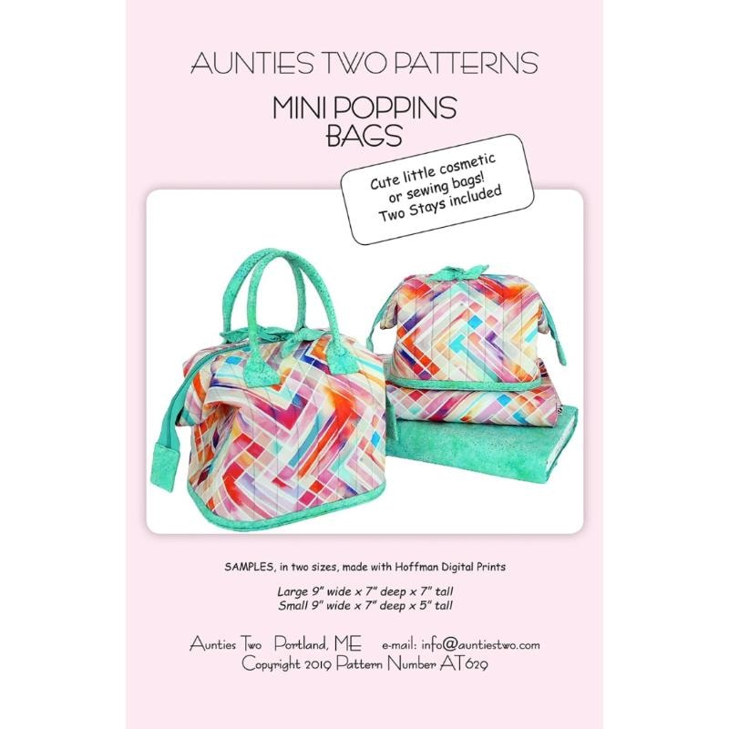 Mini Poppins Bag Pattern | Aunties Two
