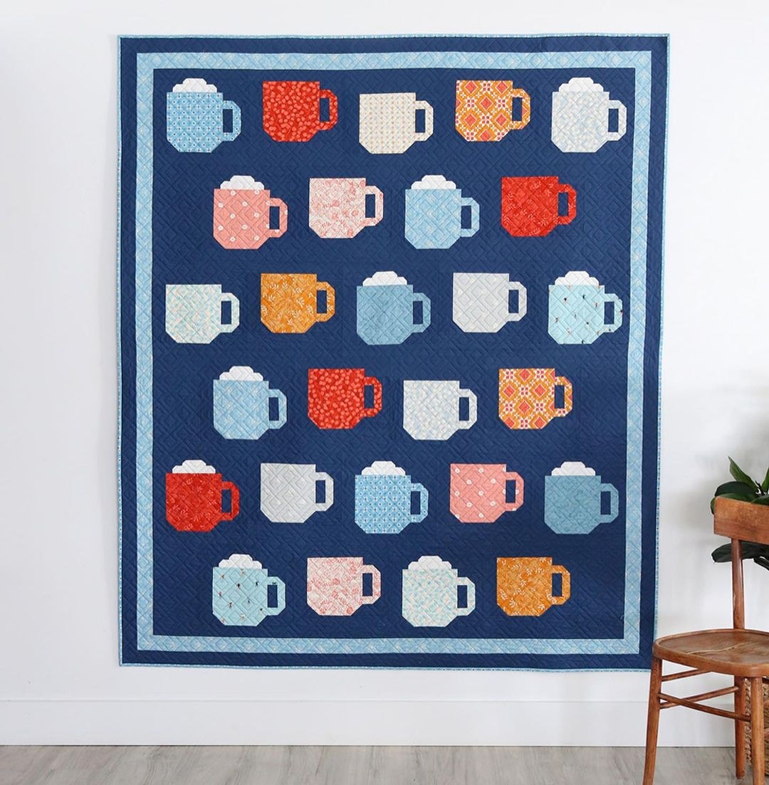 Mod Mugs Quilt Kit