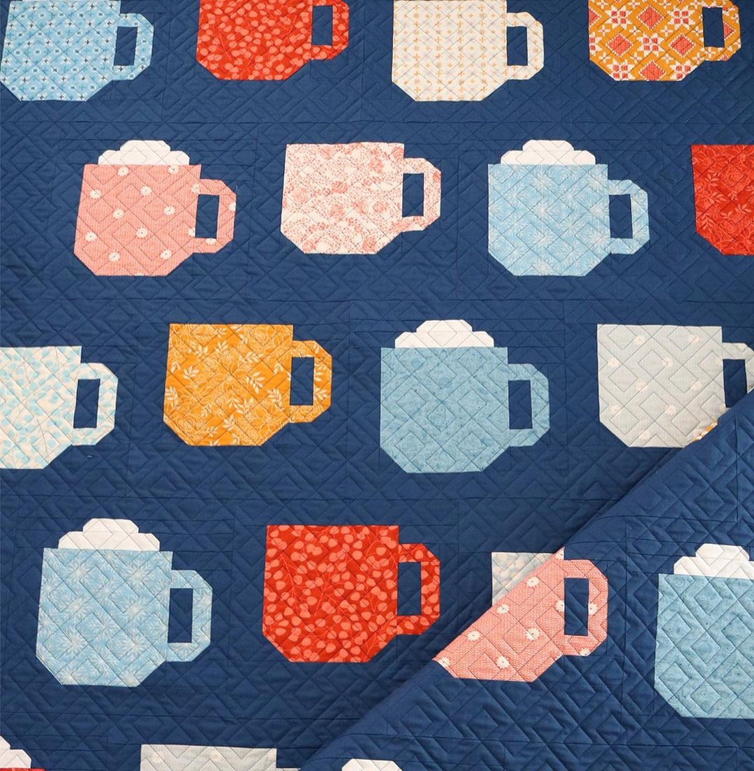 Mod Mugs Quilt Kit