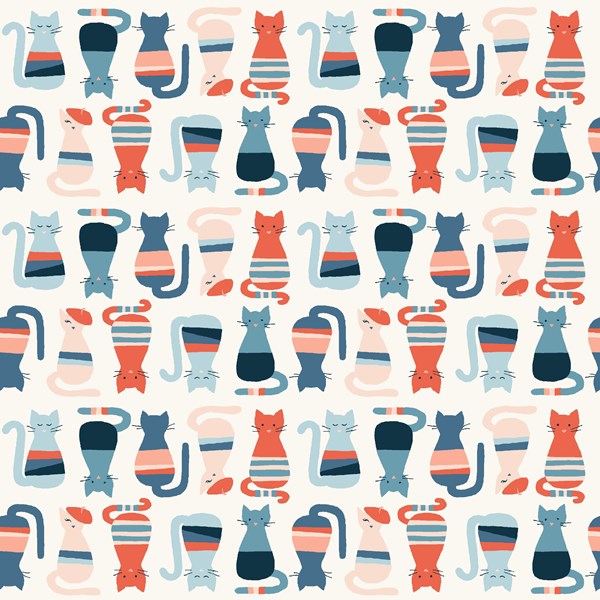 Modern Love Cool Cats Poplin
