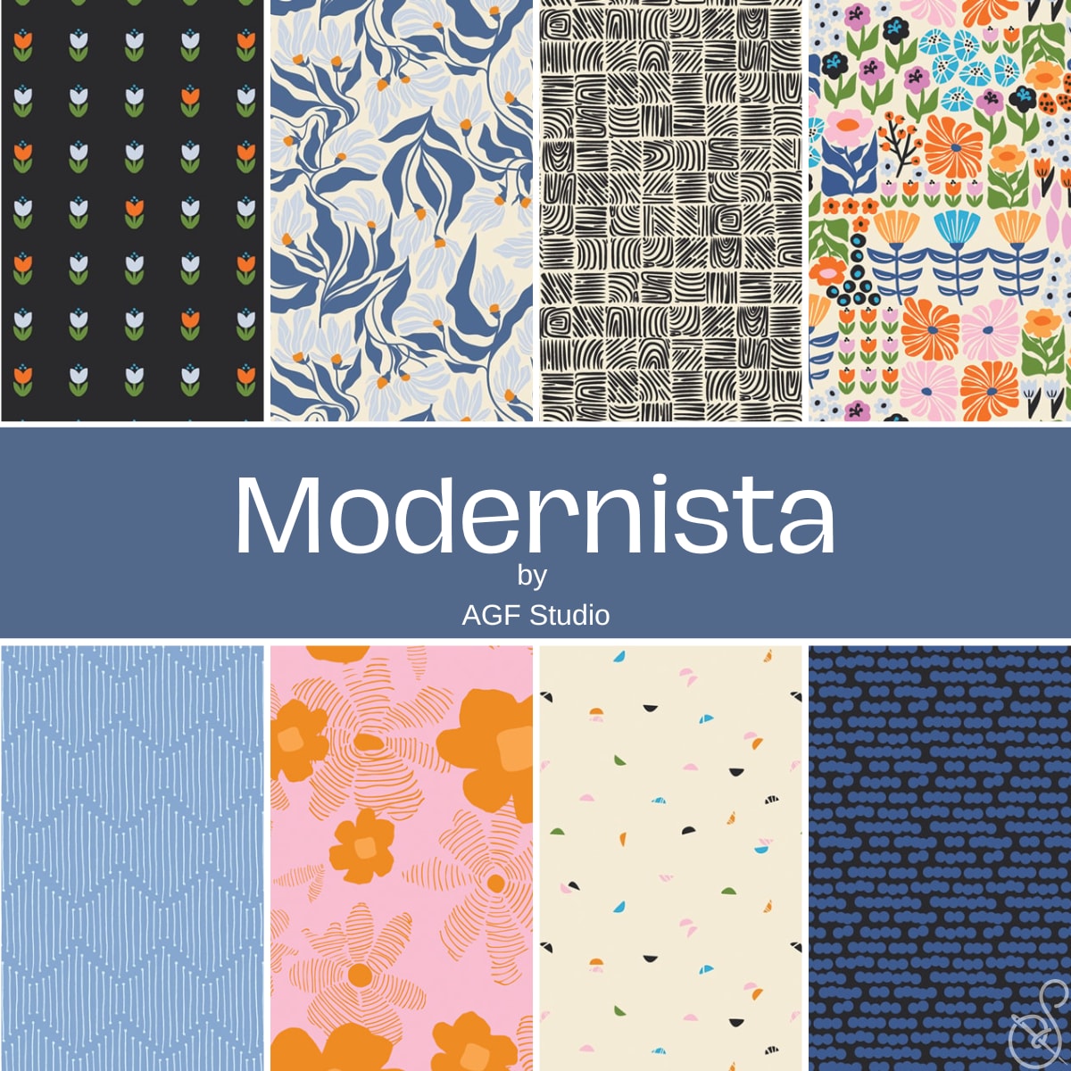 Modernista Half Yard Bundle | AGF Studio | 8 SKUs