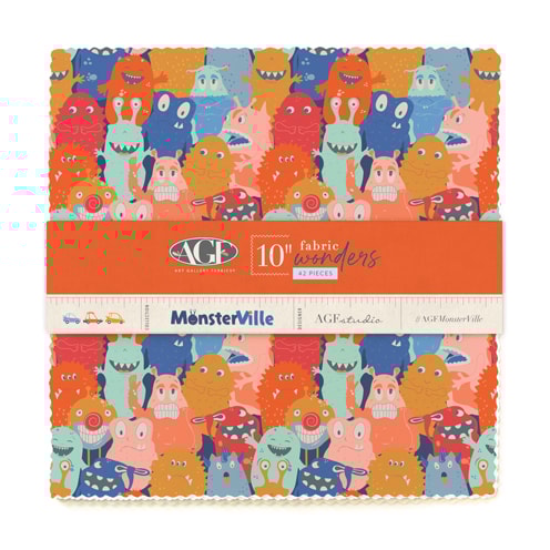 MonsterVille Layer Cake | AGF Studio | 42 PCs