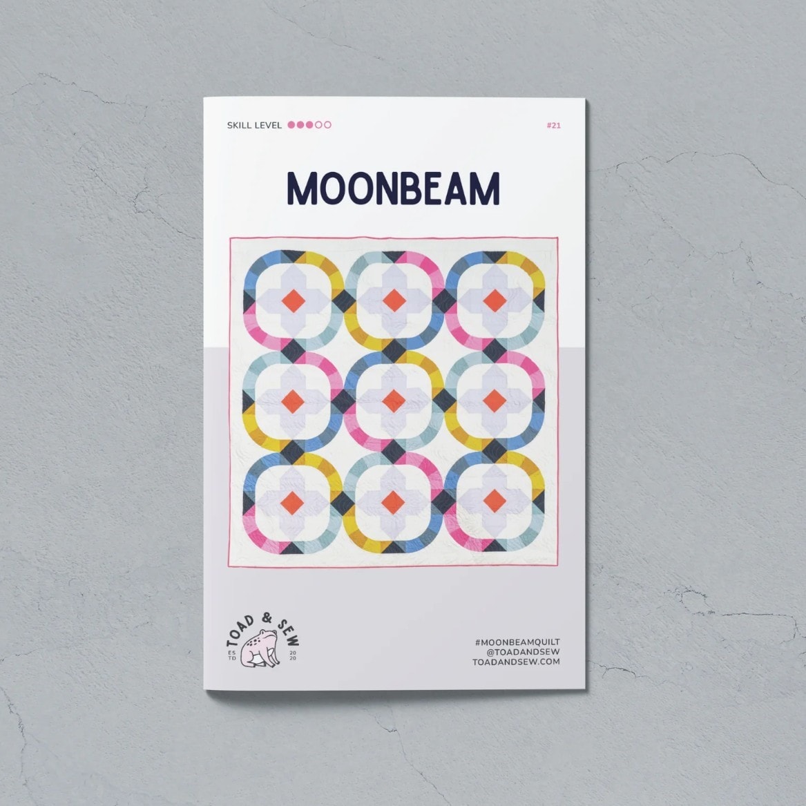 Moonbeam Quilt Pattern | Toad & Sew