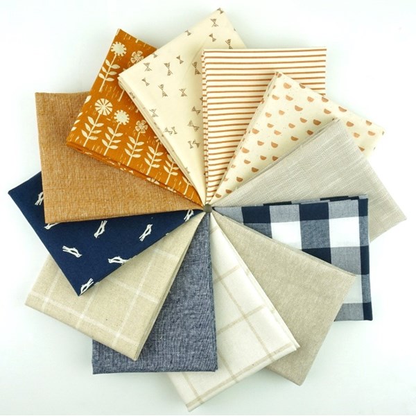 Morning Latte Fat Quarter Bundle | 12 FQs