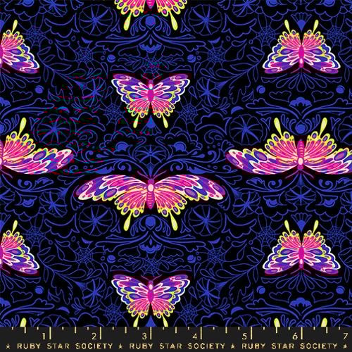 Morning Moth - Black *Glow*