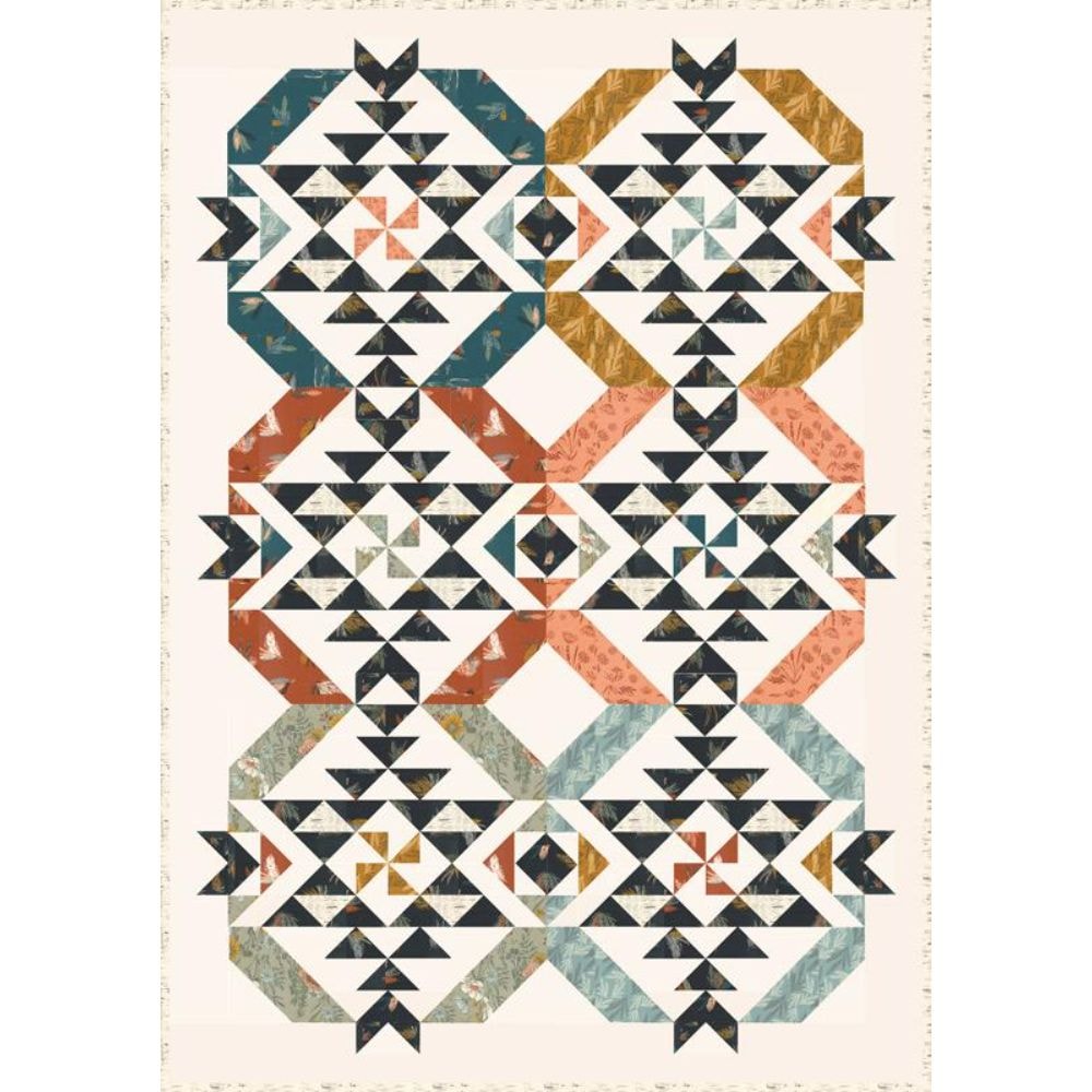 Mosaic Meadow Quilt Kit | Woodland & Wildflowers | Fancy That Design House & Co.