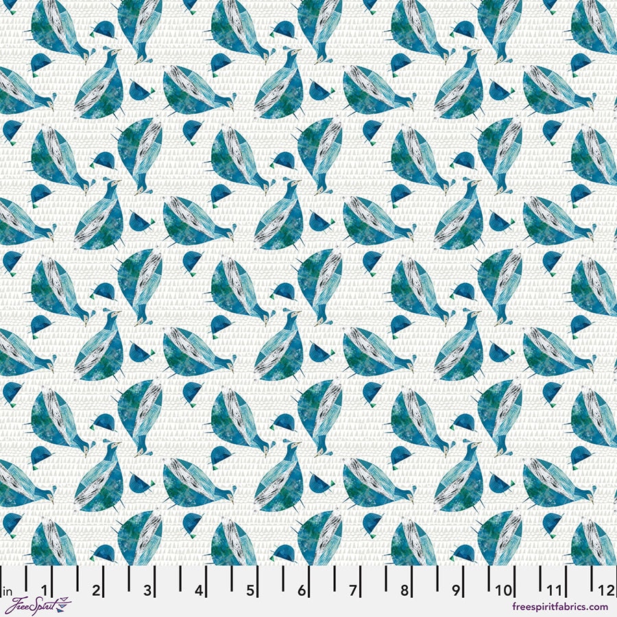 Mother and Chick - Aqua