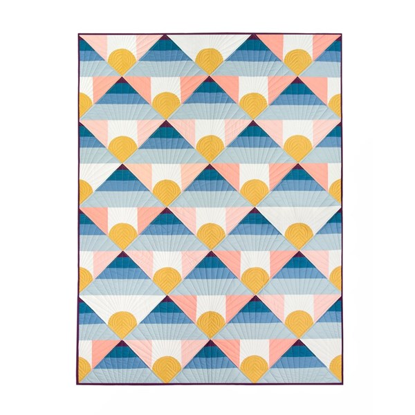 Mountain Horizon by Brittany Lloyd of Lo and Behold Stitchery