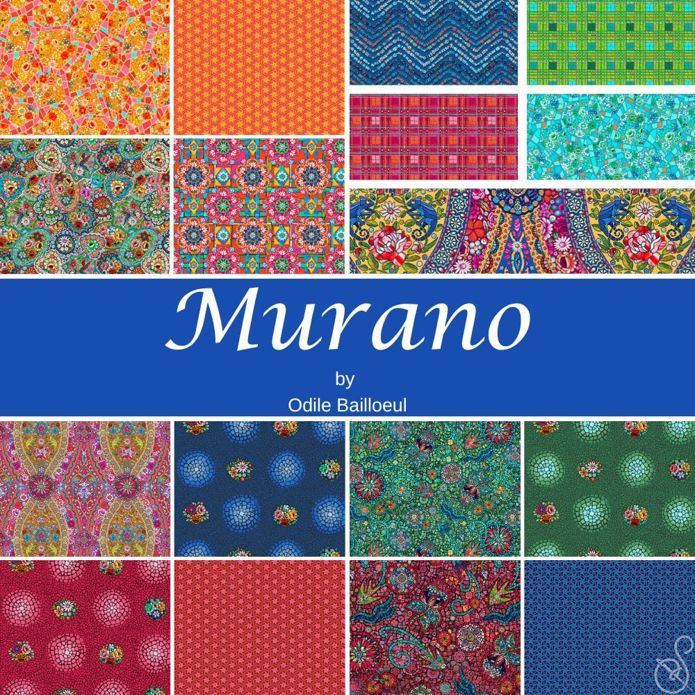 Murano Fat Quarter Bundle | Odile Bailloeul | 17 FQs