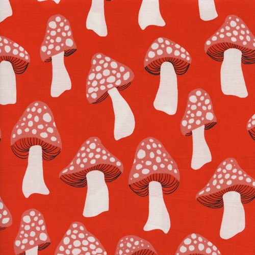 Mushrooms in Red