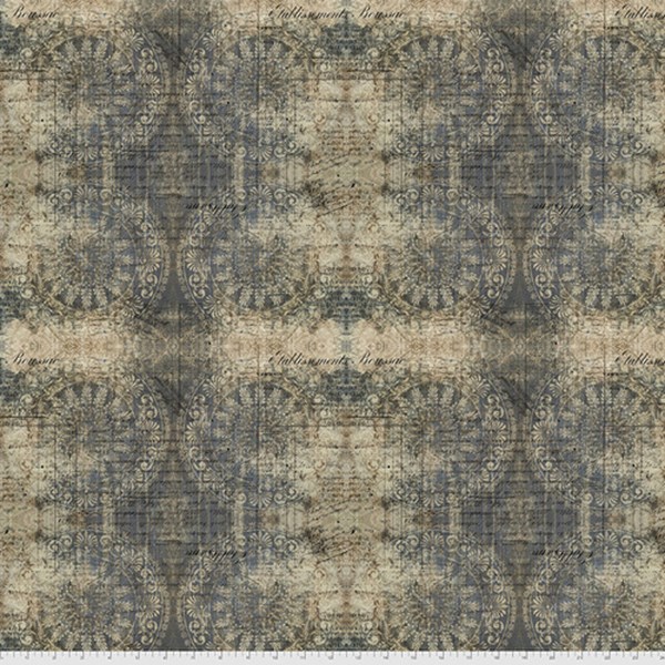 Muted Medallions - Indigo