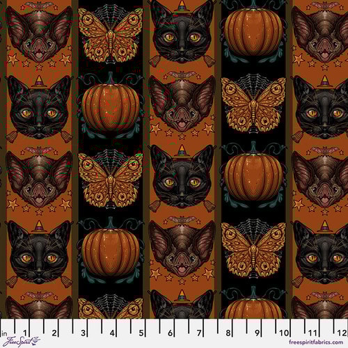 Halloween Stripe - Orange