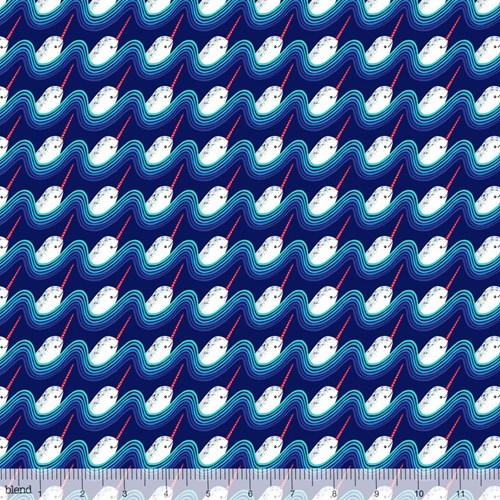 Mystical Narwhal in Navy
