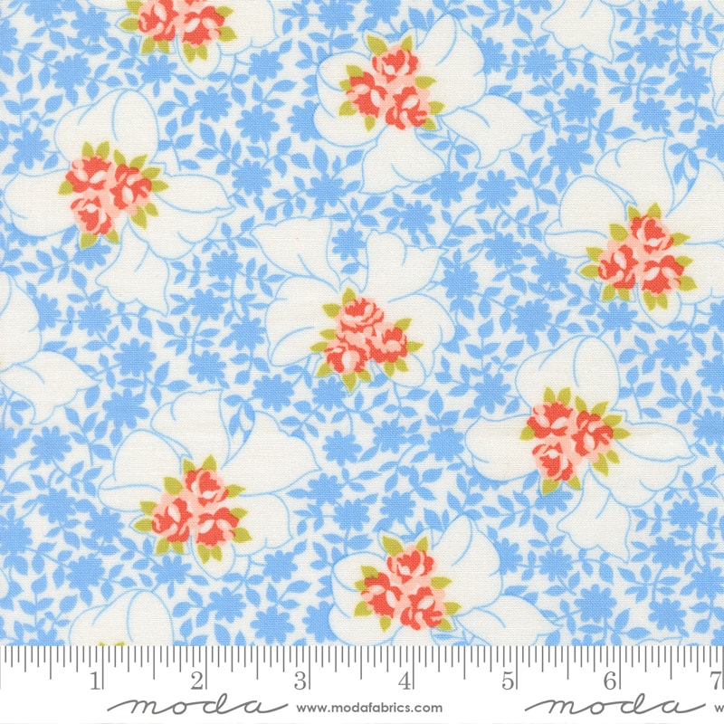 Nana's Apron - Forget Me Not