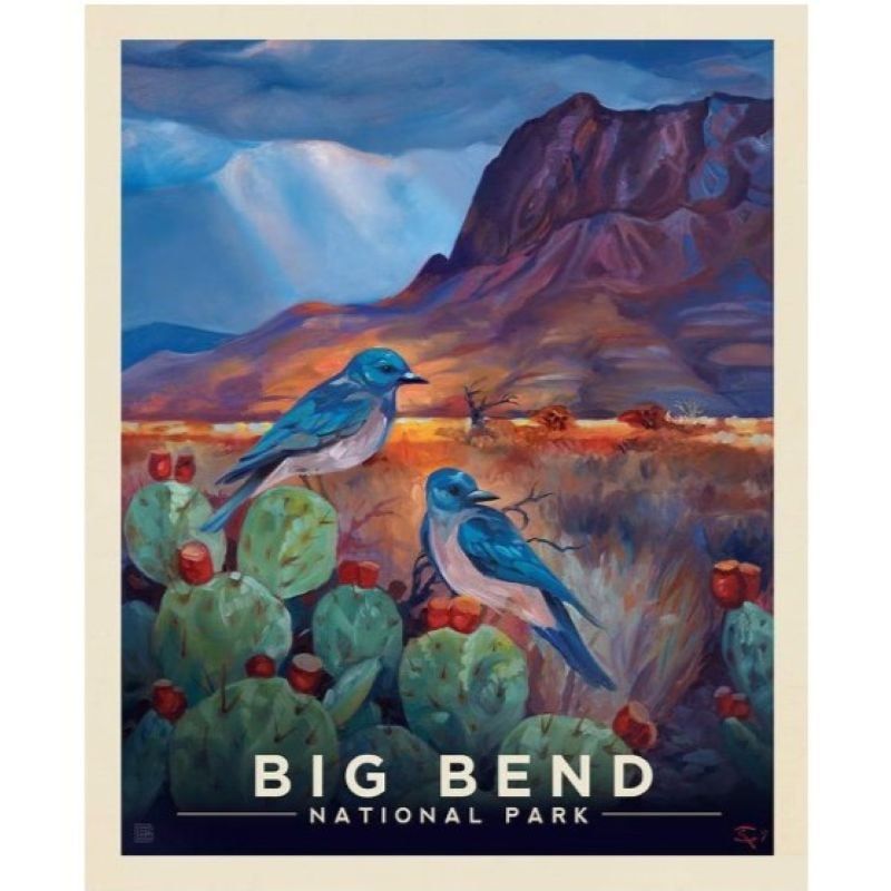 National Parks Poster Panel - Big Bend