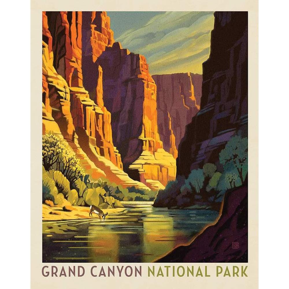 National Parks Poster Panel - Grand Canyon - 2