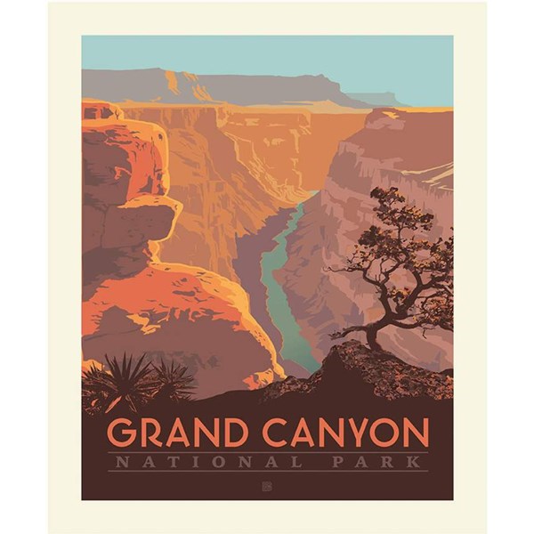 National Parks Poster Panel - Grand Canyon - 1
