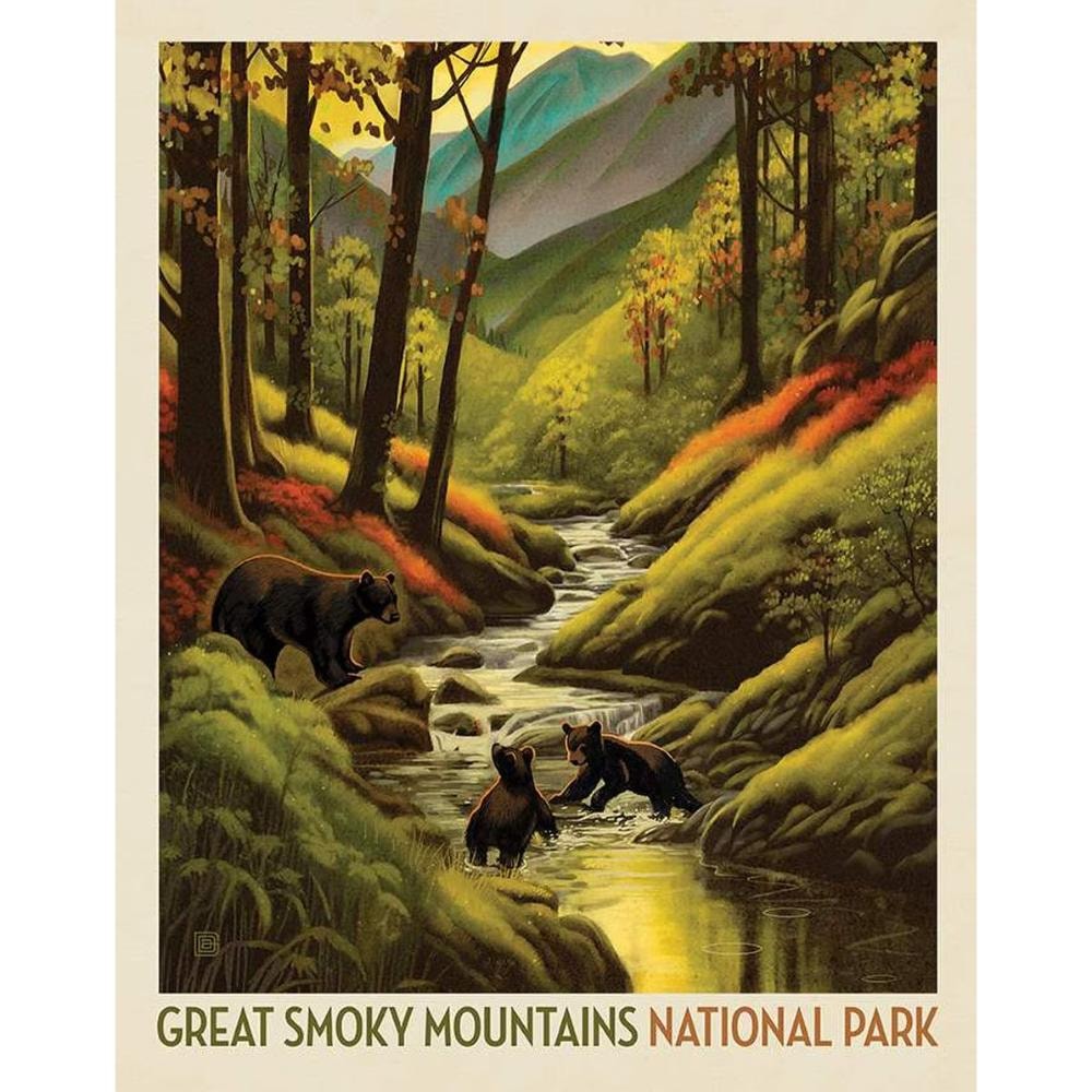 National Parks Poster Panel - Great Smoky - 2