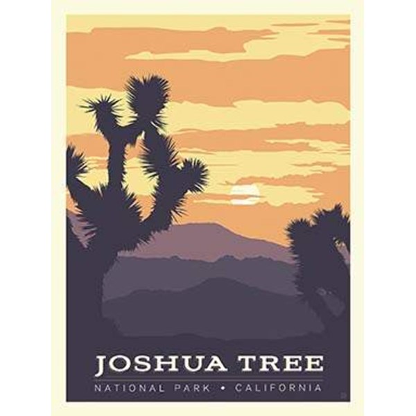 National Parks Poster Panel - Joshua Tree