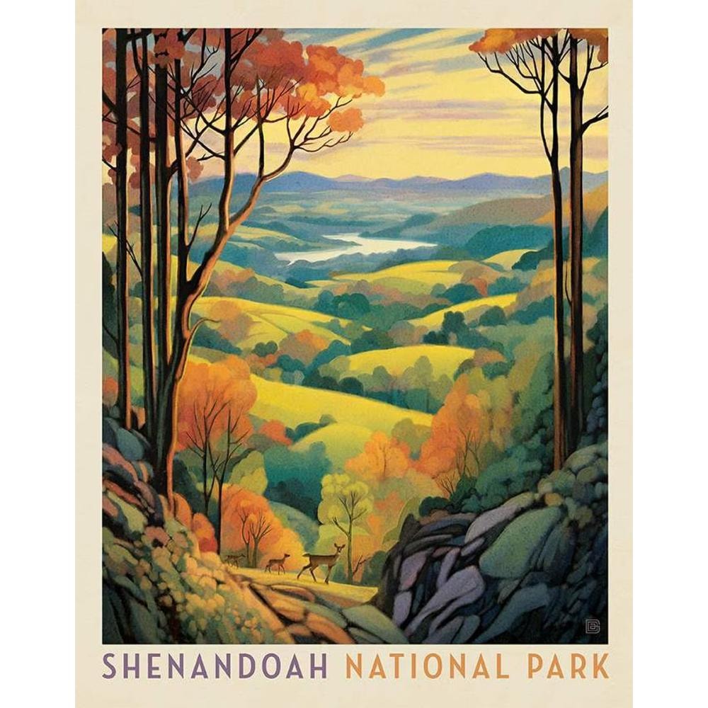National Parks Poster Panel - Shenandoah - 2