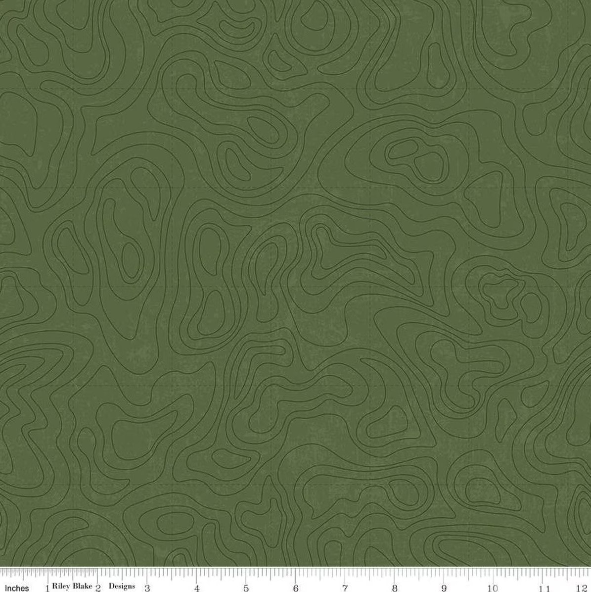 National Parks Topographic - Chive