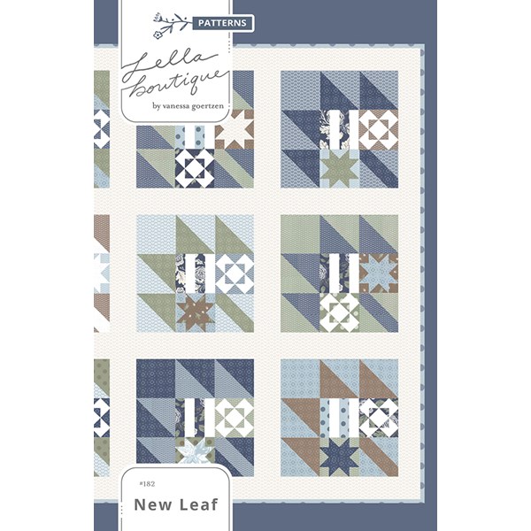 New Leaf Quilt Pattern | Lella Boutique