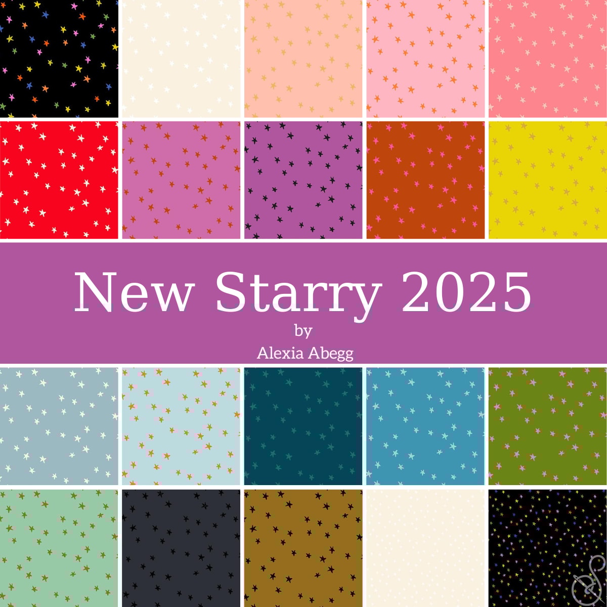 New Starry Layer Cake | Alexia Abegg | 42 PCs