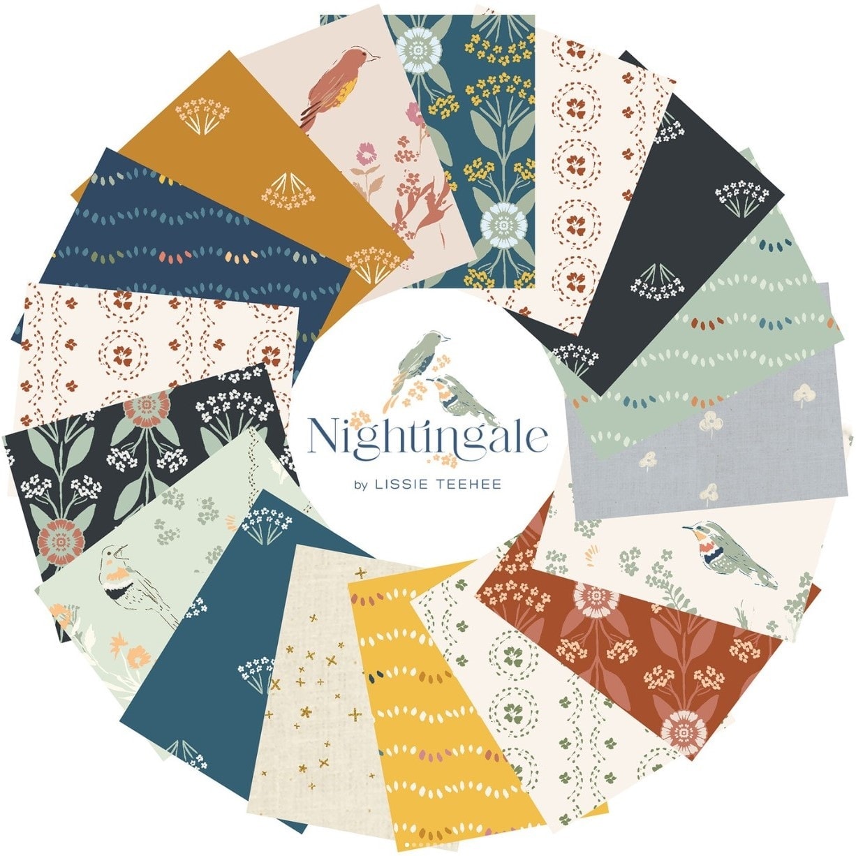 Nightingale 2.5" Strips | Lissie Teehee | 40 PCs