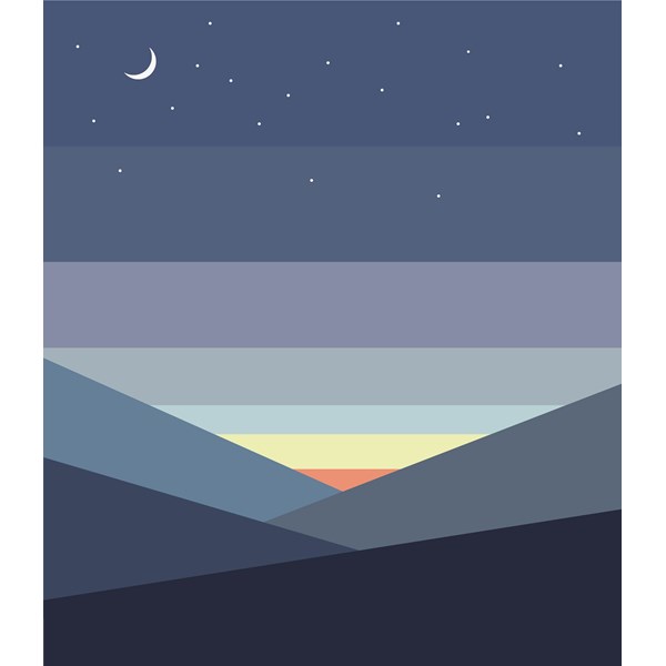 NightSky Quilt Kit - Sunrise - Pattern Included