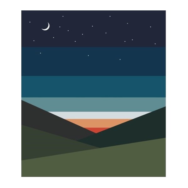 NightSky Quilt Kit - Summer Sunset - No Pattern