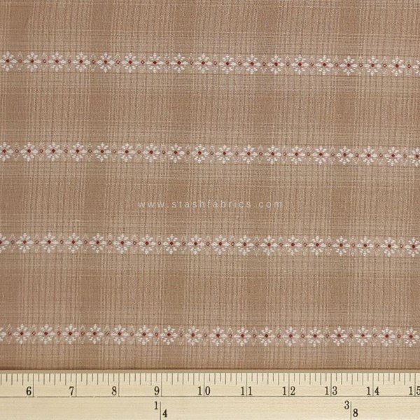 Nikko Floral Stripe Woven