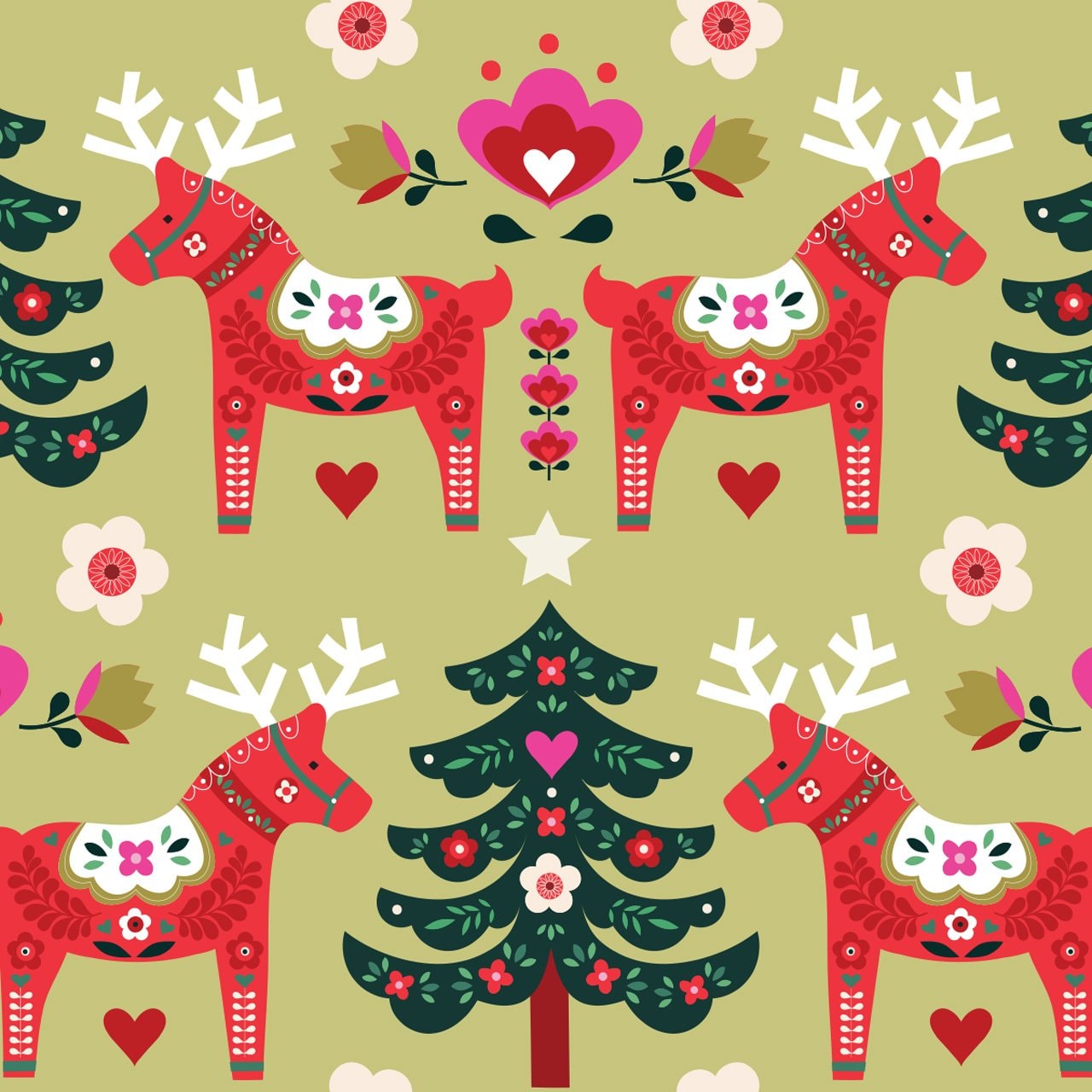 Nordic Noel Reindeer