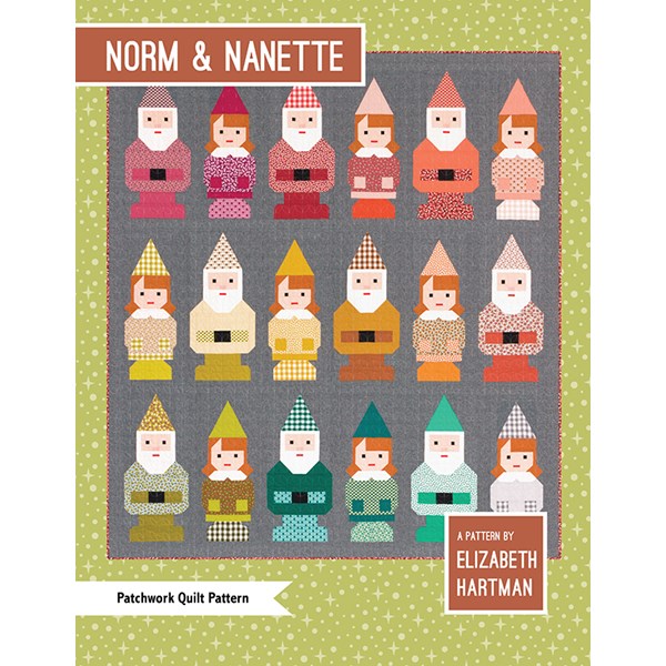 Norm and Nanette Quilt Pattern by Elizabeth Hartman
