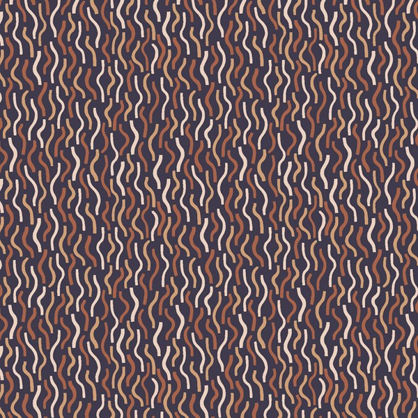 Northern Abstract - Navy
