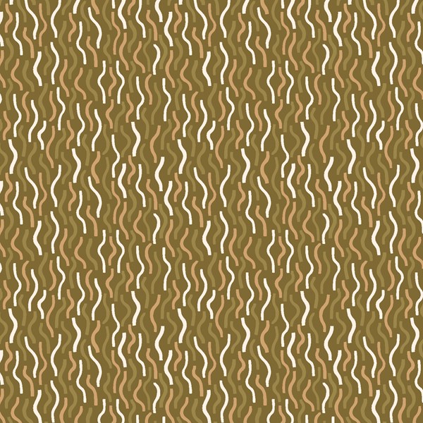 Northern Abstract - Dark Olive
