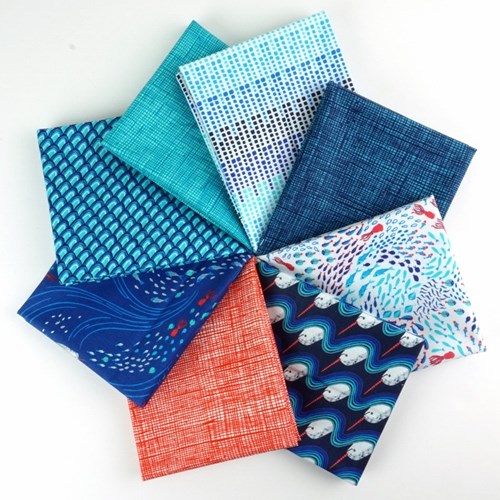 Northern Seas Fat Quarter Bundle - Dark