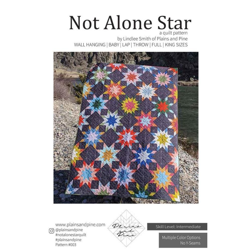 Not Alone Star Quilt Pattern  | Plains & Pine