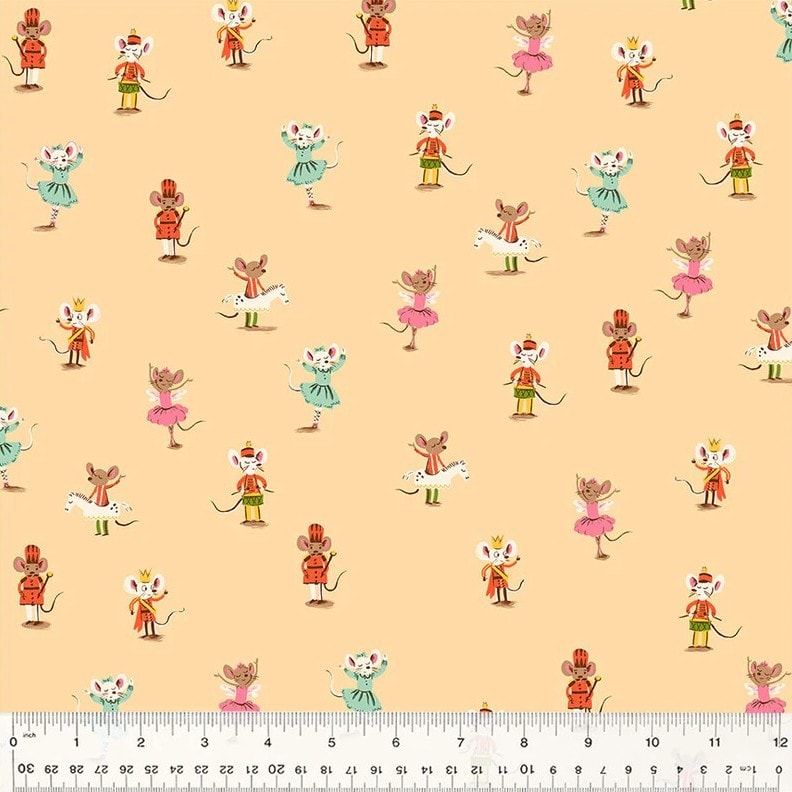 Nutcracker Mice - Peach