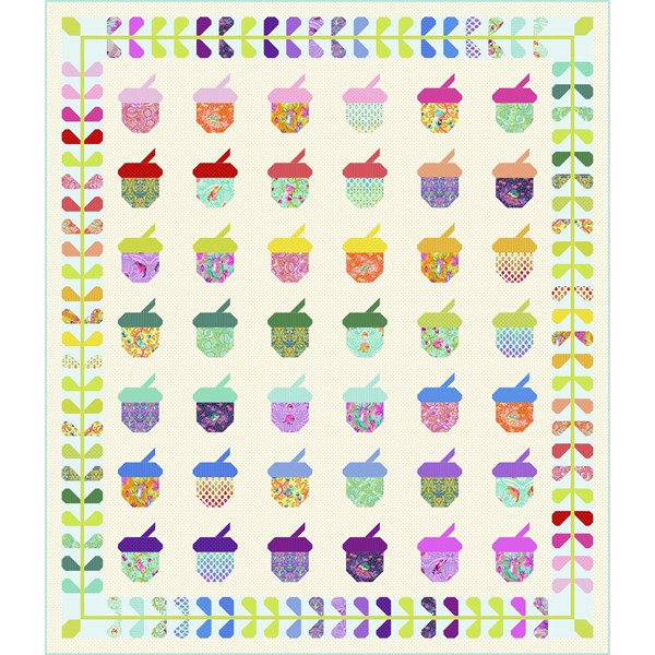 Nutty Quilt Kit | Tiny Beasts | Tula Pink