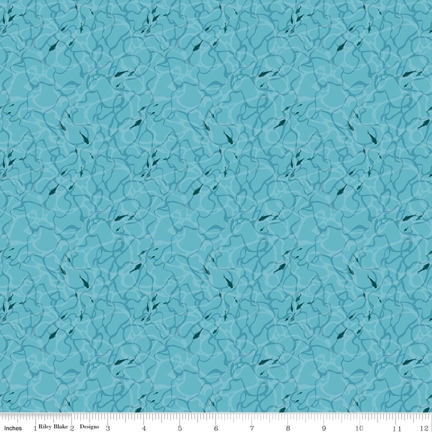 Ocean Floor - Blue