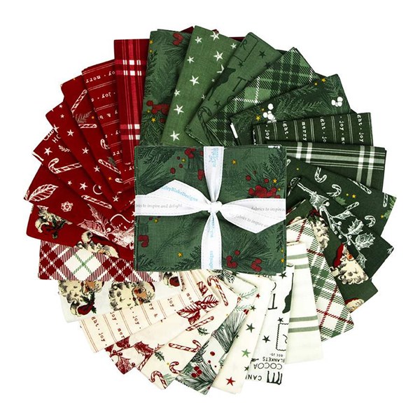 Old Fashioned Christmas Fat Quarter Bundle | My Mind's Eye | 27 FQs