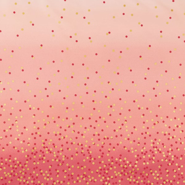 Ombre Confetti Metallic - Popsicle Pink