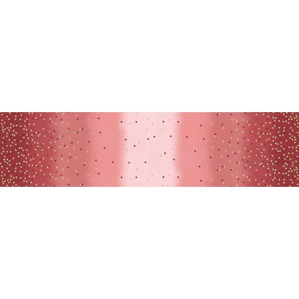 Ombre Confetti Metallic - Cranberry