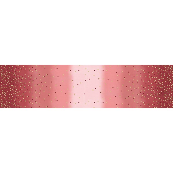 Ombre Confetti Metallic - Cranberry