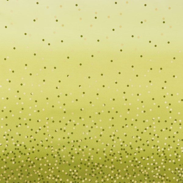 Ombre Confetti Metallic - Lime Green