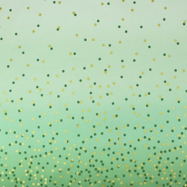 Ombre Confetti Metallic - Mint