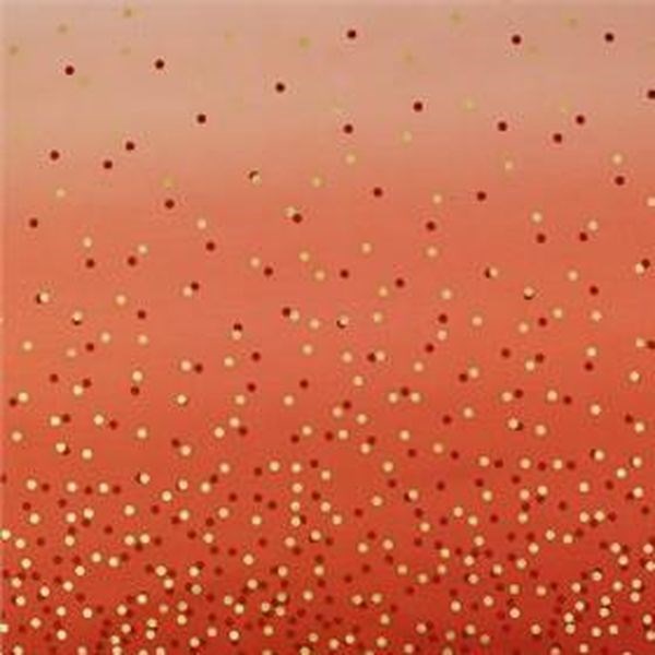 Ombre Confetti Metallic - Persimmon